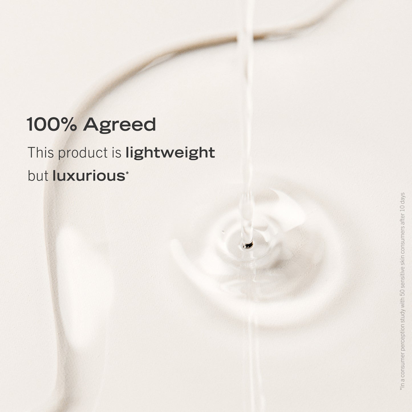Consistency of After-Shower Nourishing Body Oil. 100% Agree that this product is lightweight but luxurious.